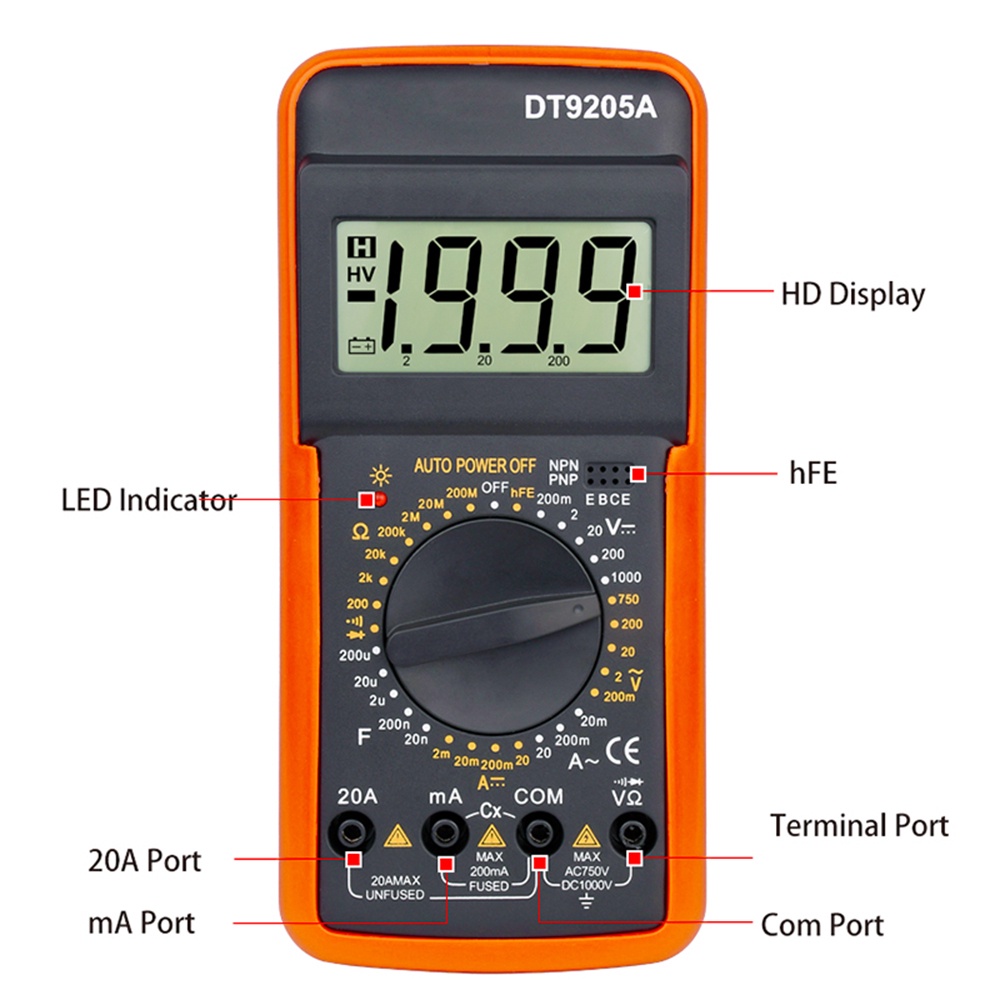 Jual Tokofinaaaa (Dikirim Dari Jakarta)Multimeter / Multitester Alat ...
