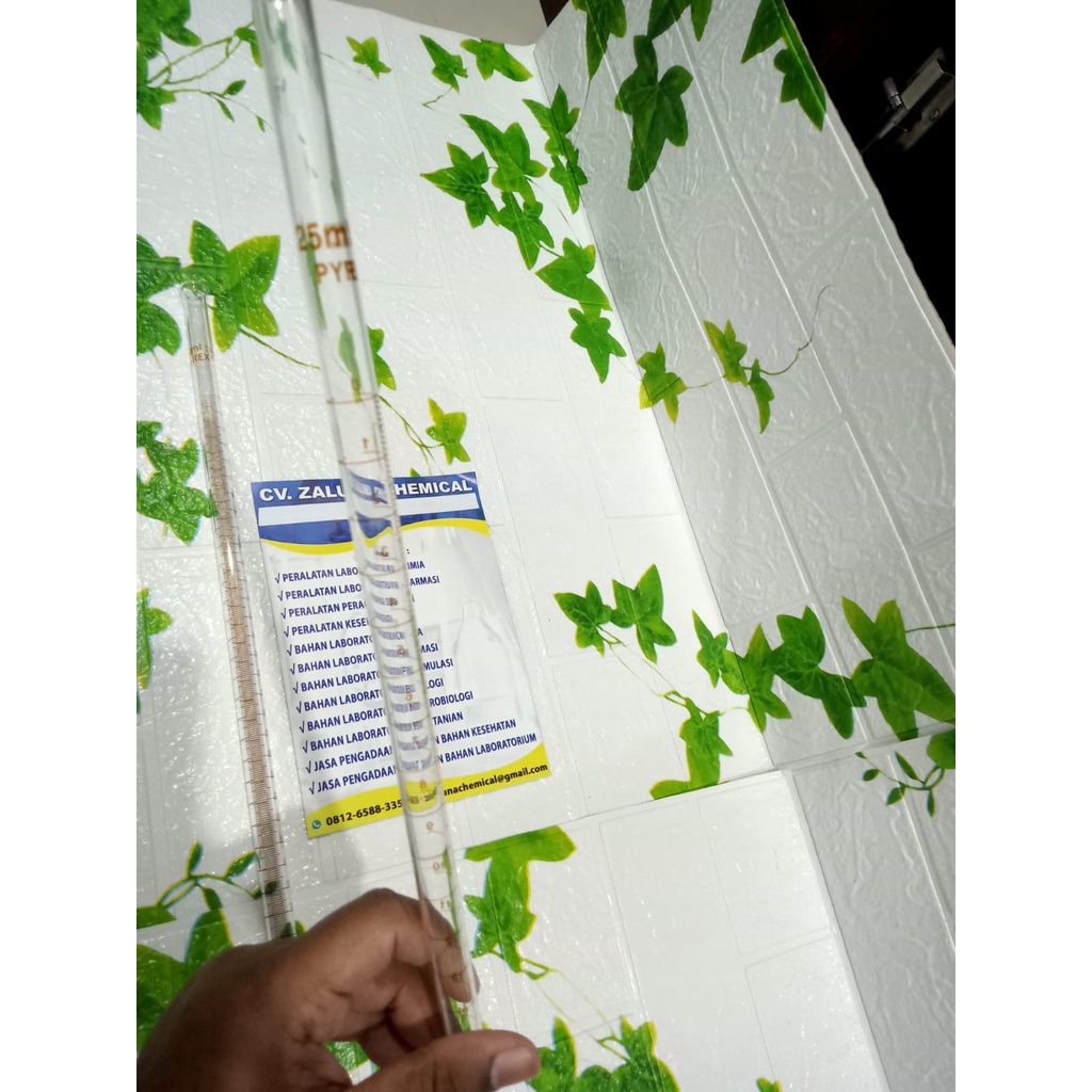 Jual Buret pyrex kran teplon grade A ukuran 50 ml dan 25 ml Shopee