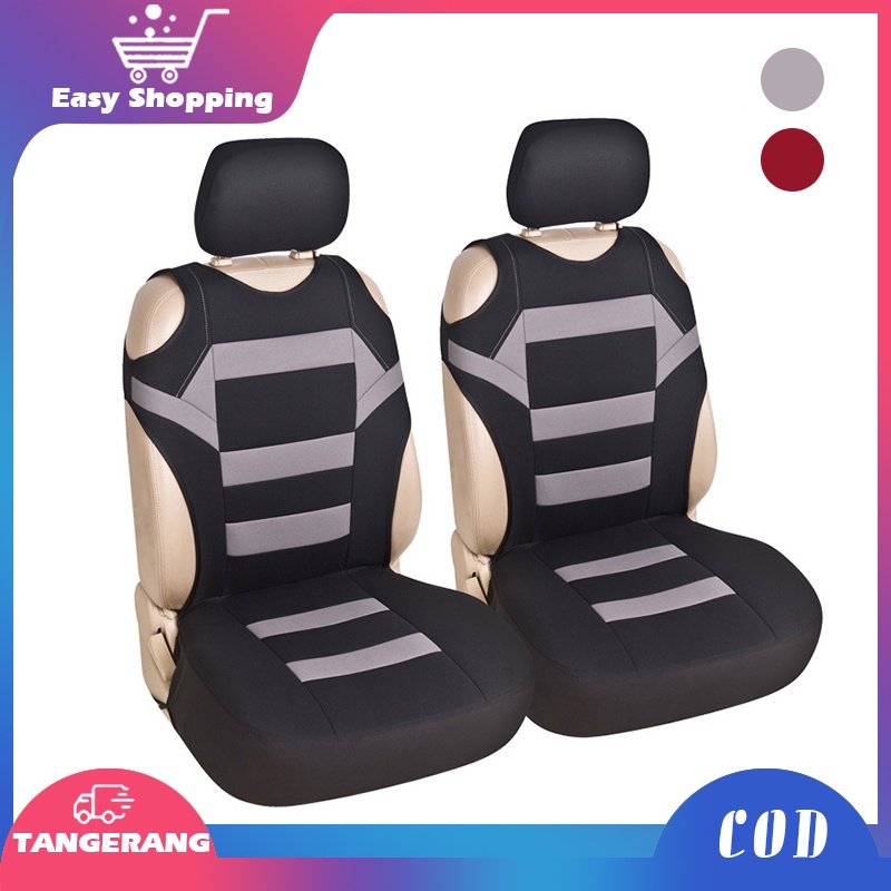 Jual 2pcs Cover Pelindung Jok Depan Mobil Universal Sarung Jok Kursi