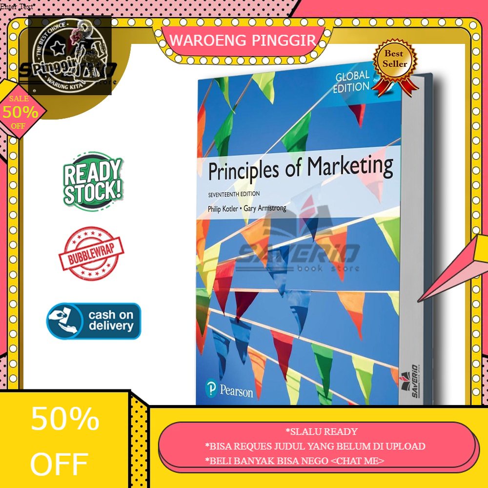 Jual Buku Philip Kotler, Gary ArmStrong - Principles Of Marketing ...