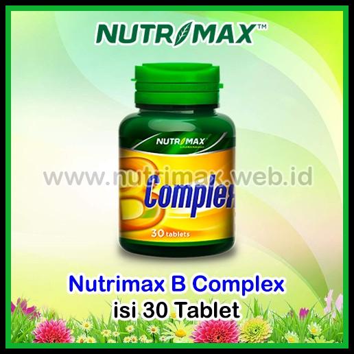 Jual Nutrimax B Complex/Kompleks Vitamin Untuk Kesehatan Saraf/Syaraf ...