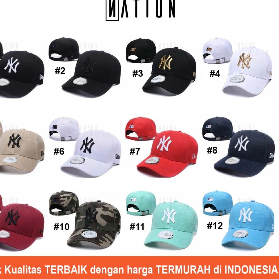 Jual New! Topi Baseball York Major League Baseball Cap ペ Shopee Indonesia