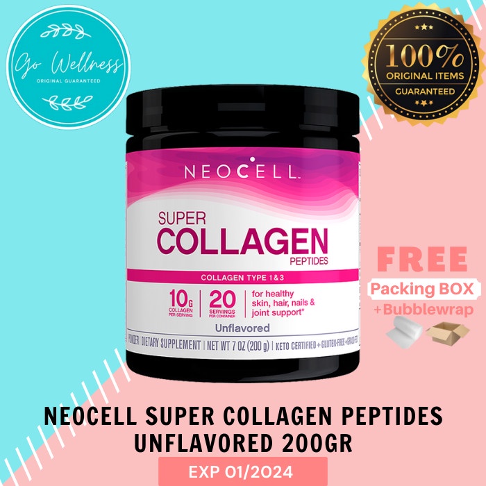 Jual NEOCELL Super Collagen, Type 1 & 3, 7 oz (198 g) Powder Shopee