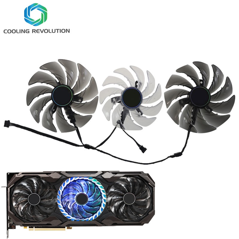 Geforce Gtx 1070 1080 Ti Asus Strix 980 Ti Fan Replacement New 87MM FDC10U12S9-C FDC10H12S9-C Cooling Fan Replace For ASUS Strix GTX 1060 OC 1070 1080 GTX 1080Ti RX 480 Graphics Card Fan (A) Electronics