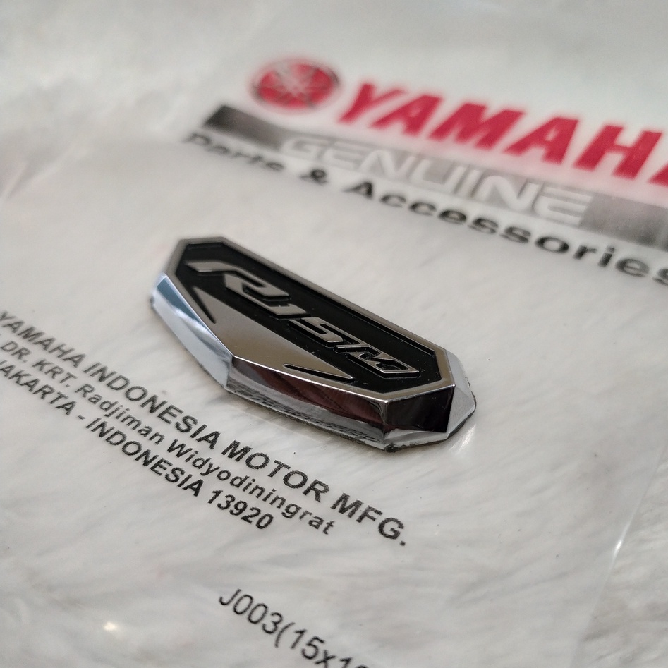 Jual Logo emblem 3d timbul yamaha r15 new v4 original | Shopee Indonesia