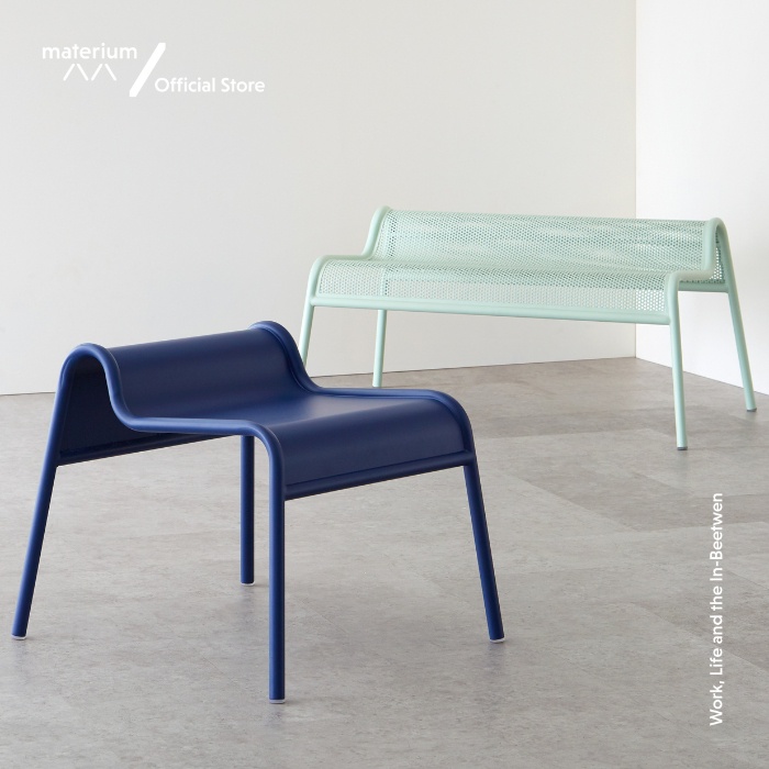 Jual Bangku Taman Materium Peponium Wavy Bench | Shopee Indonesia