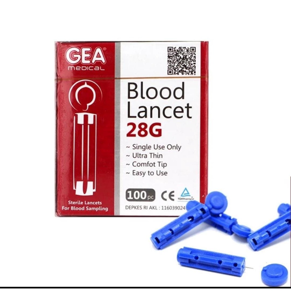 Jual Blood Lancet 28G Shopee Indonesia