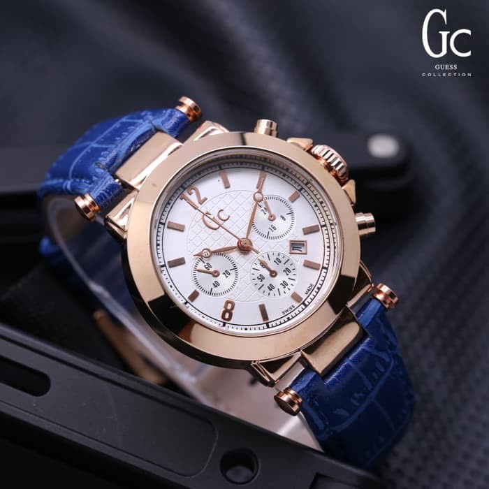 Jual DISTRIBUTOR JAM TANGAN WANITA COLLECTION TALI KULIT TANGGAL AKTIF