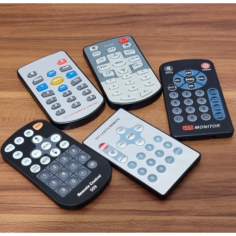 Jual Remote Control TV Plafon Monitor Headrest Ondash Mobil part 1 ...