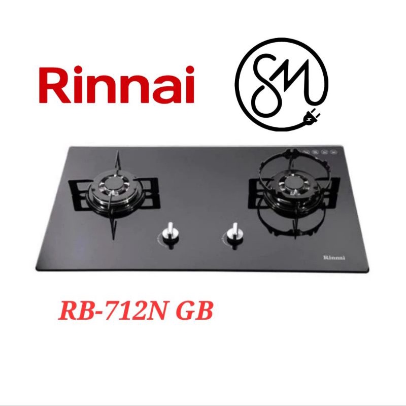 Jual Kompor Gas Tanam Rinnai RB-712N(GB) Kaca 712NGB RB712NGB | Shopee  Indonesia