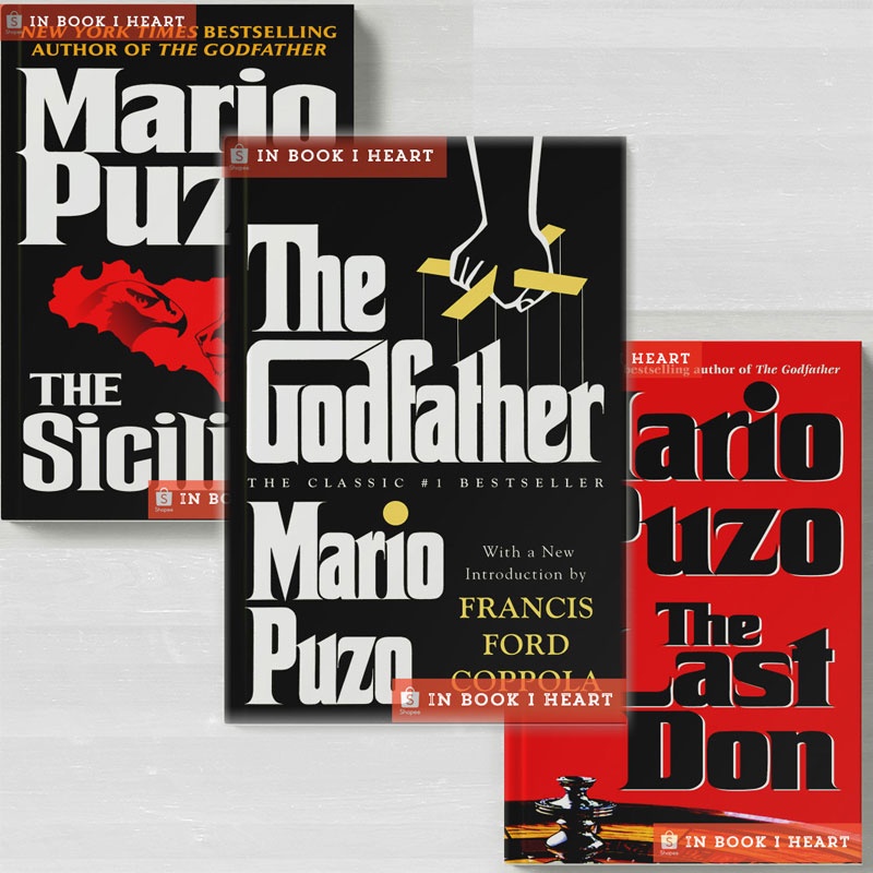 Jual The Godfather The Sicilian The Last Don By Mario Puzo Shopee Indonesia