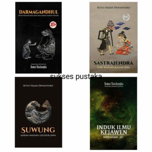 Jual Paket Buku Damar Shasangka Gatholoco Rahasia Ilmu Sejati Dan Asmaragama Suwung 0792