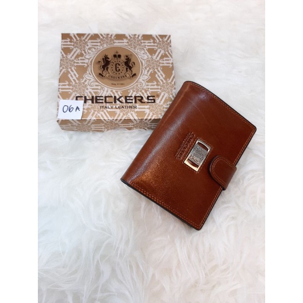 Jual Dompet Kulit Asli Checkers 06A N 100% Original | Shopee Indonesia