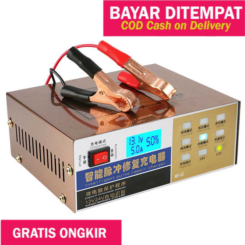 Jual Charger Aki Motor Dan Mobil Otomatis Accu Kering Dan Basah Lead