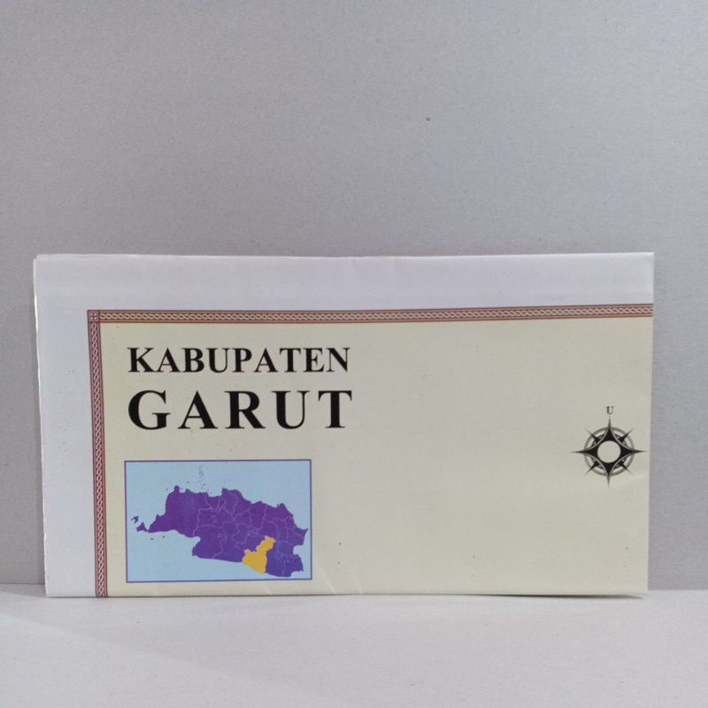 Jual Peta Lipat Kabupaten Garut ukuran 65 x 100 cm | Shopee Indonesia