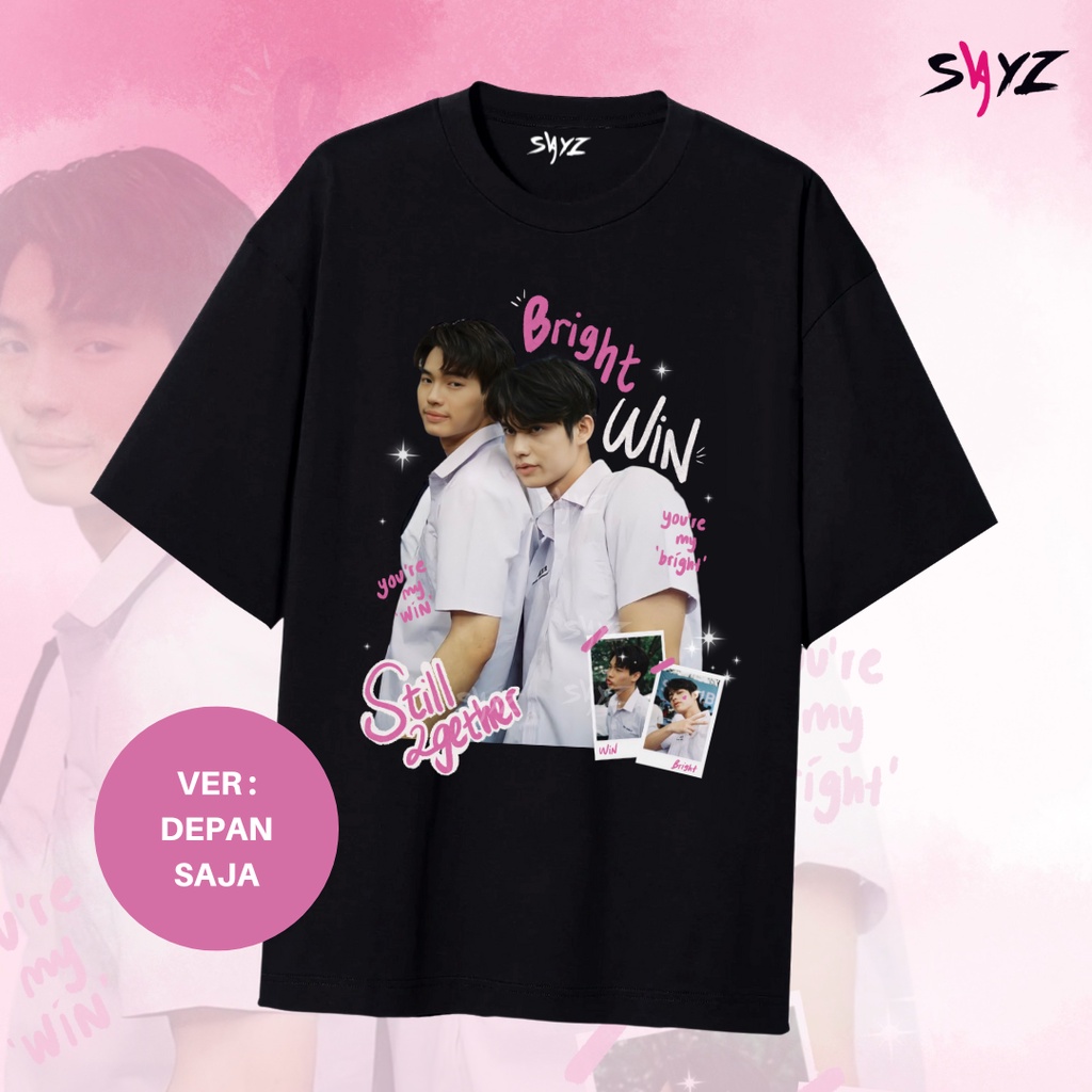 Jual [ READY ] Kaos BrightWin - 2gether the series - thai actor