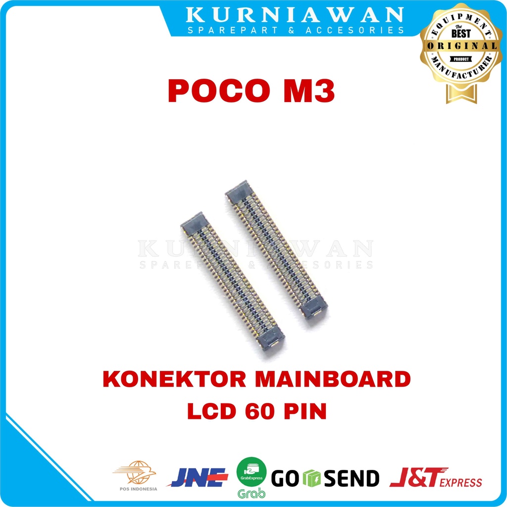 Jual Konektor Lcd Poco M3 Soket Connector Socket Xiaomi 60 Pin | Shopee ...
