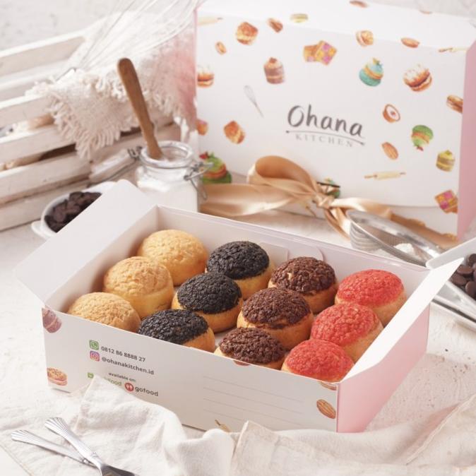 Jual Hampers Assorted Choux Au Craquelin Ohana Kitchen | Shopee Indonesia