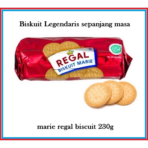 Jual Biskuit Marie Regal 250g | Roti Marie Legendaris sepanjang masa ...