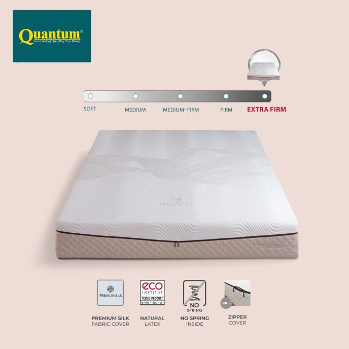 Jual NEW SALE QUANTUM MAXWELL LATEX ORTHOPEDIC ELEANOR KASUR SPRINGBED SPRING BED LIMITED