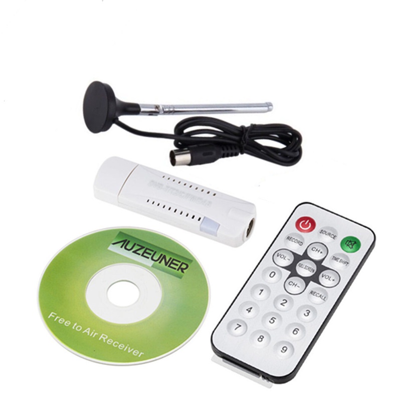 Jual [COD] DVB-T2 DVB-T DVB-C DAB SDR FM Digital USB TV Stick Tuner HD TV  Receiver