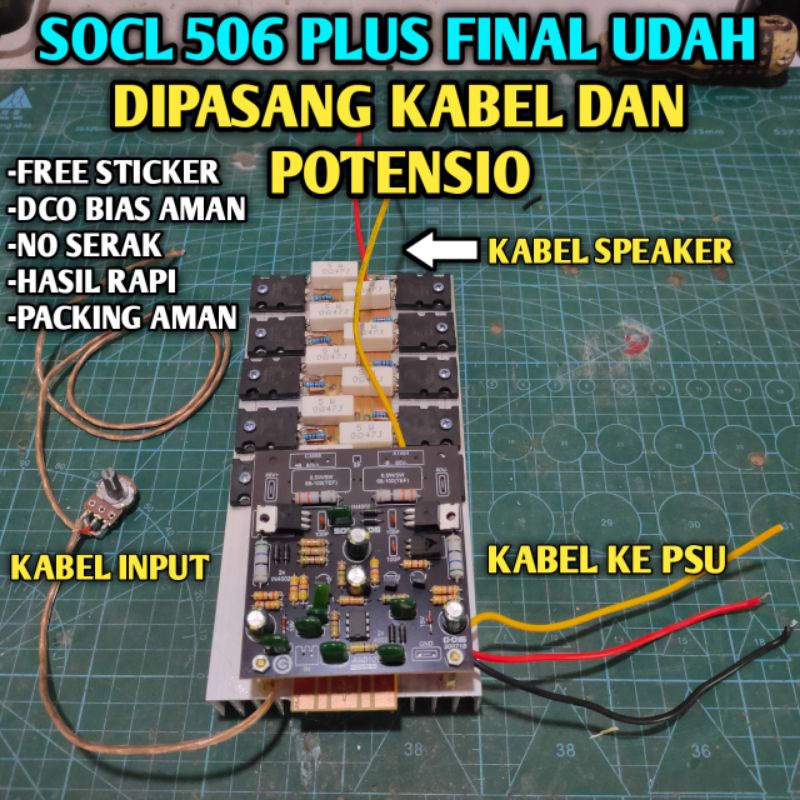 Jual SOCL 506 SIAP PAKAI , SOCL 506 PLUS FINAL , SOCL 506 BALAP