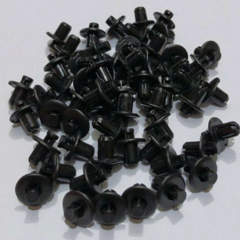 Jual baut baud klip kqncing snap rivet plastik body vario beat scopy ...