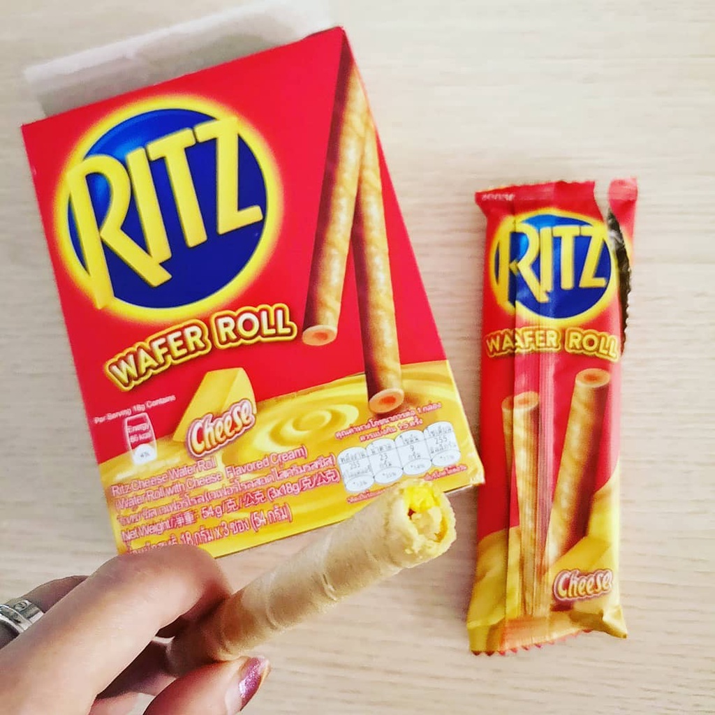 Jual Ritz Wafer Roll Cheese Original Vietnam Ritz Cheese Wafer Roll ...