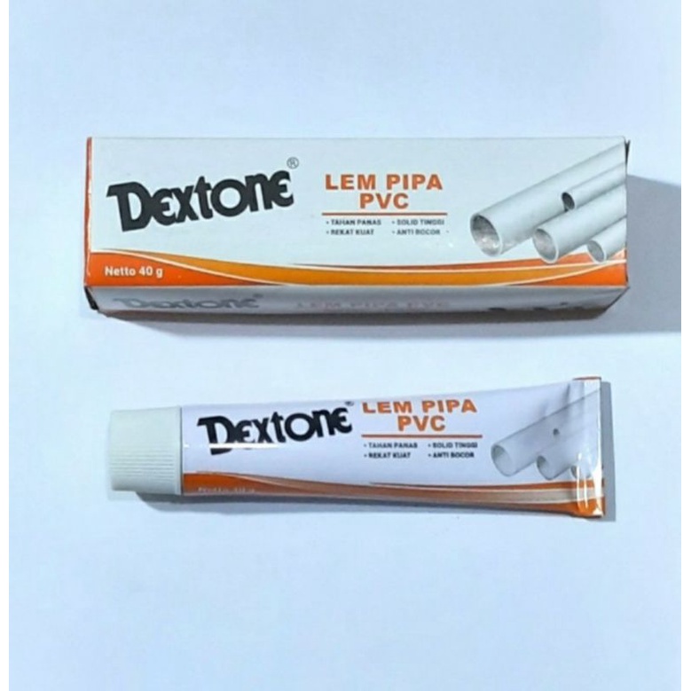 Jual LEM PIPA PVC DEXSTONE 40 GRAM | Shopee Indonesia