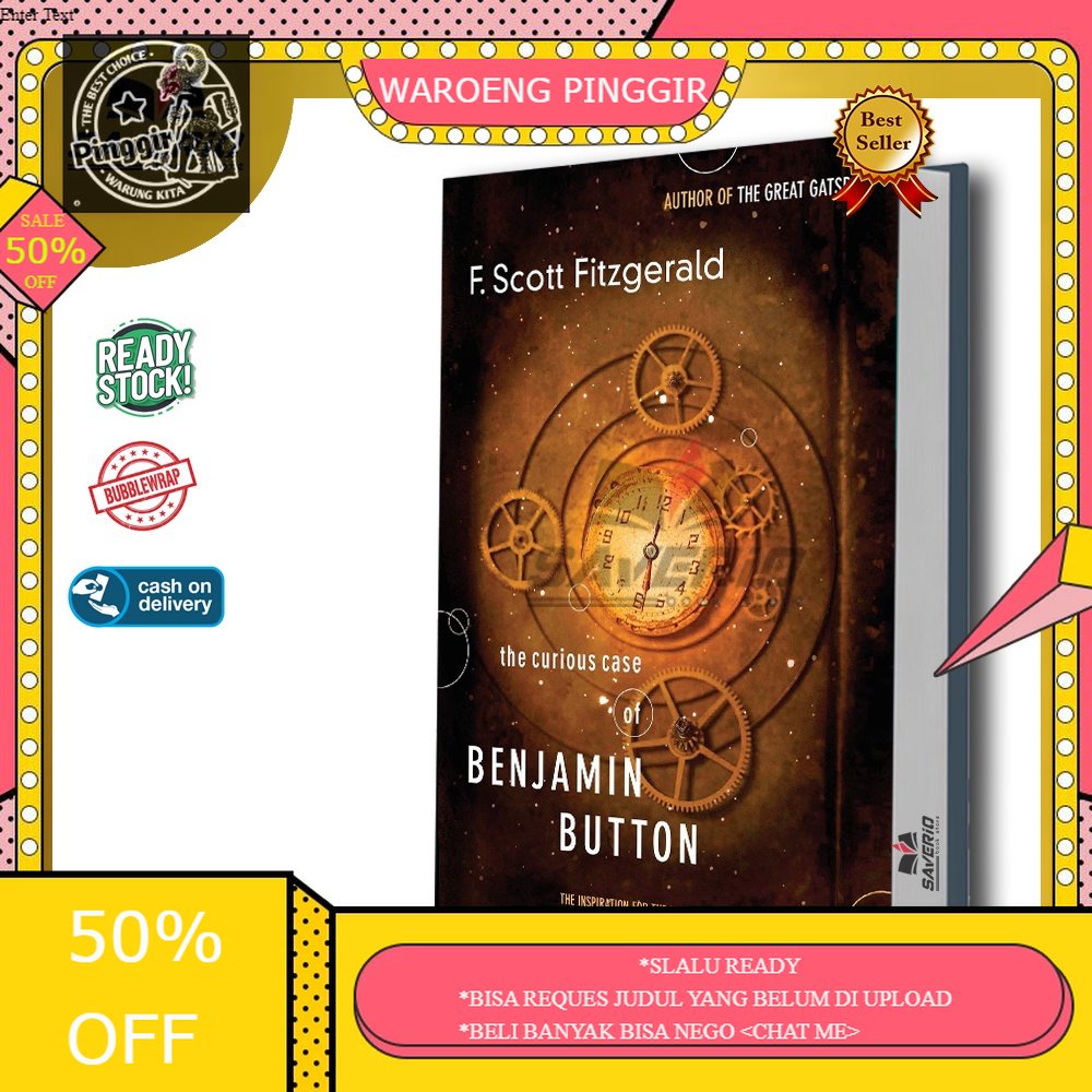 Jual Buku The curious case of Benjamin button by F. Scott Fitzgerald ...