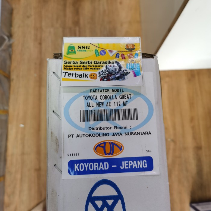 Jual Radiator Great Corolla All New Manual Koyorad Shopee Indonesia
