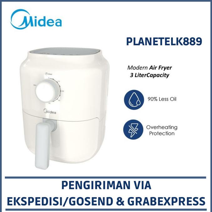 Jual Midea Air Fryer MF-TN30A Kapasitas 3L - Penggorengan Tanpa Minyak ...