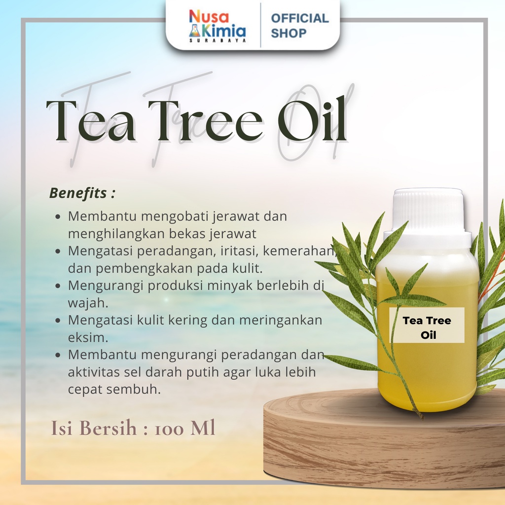 Minyak Tea Tree DIY Sebagai Spot Treatment