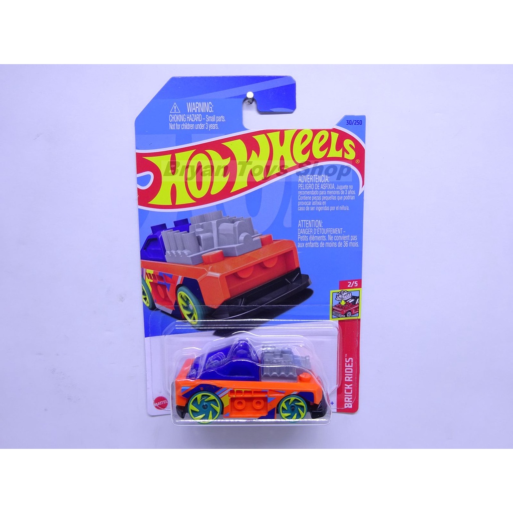 Jual Hot Wheels Custom Small Block Orange | Shopee Indonesia