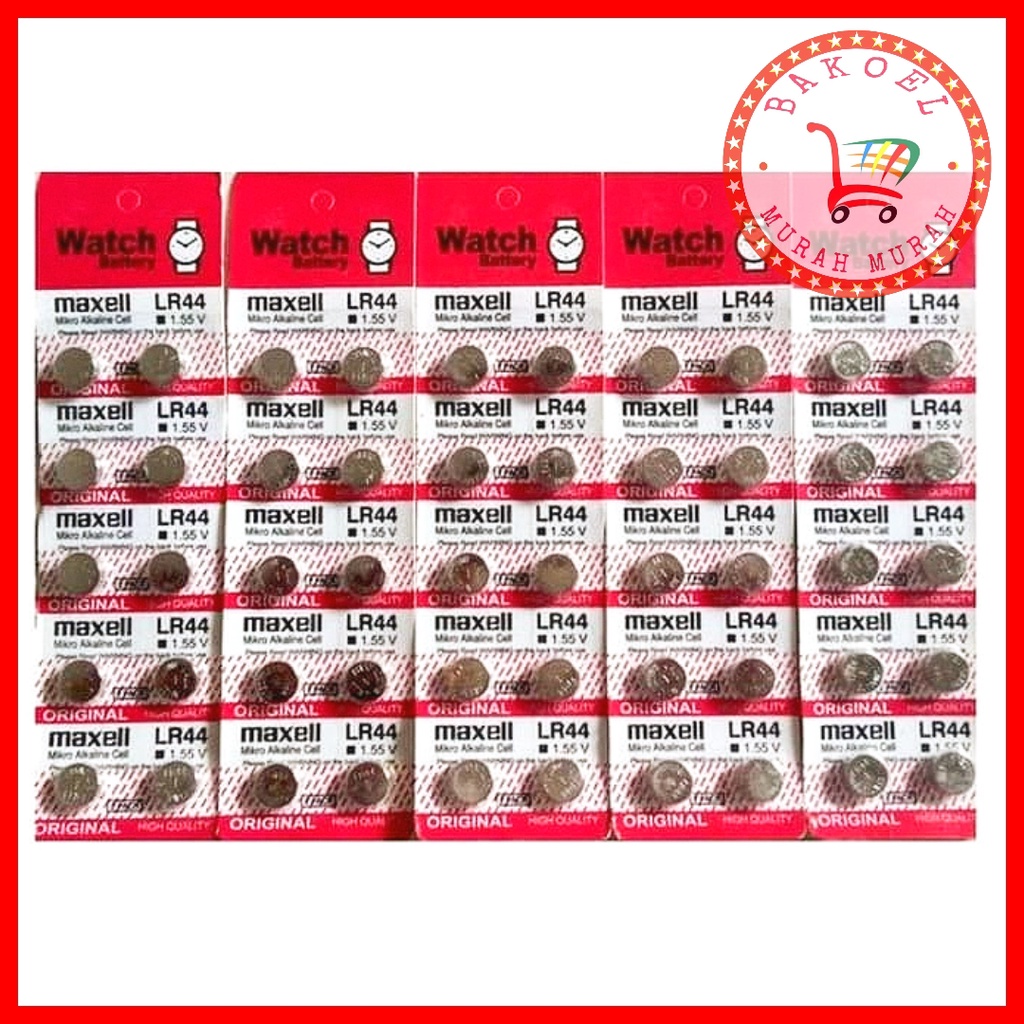 Jual Baterai Maxell Lr Ag Baterai Jam Tangan Baterai Kancing Pcs Shopee Indonesia