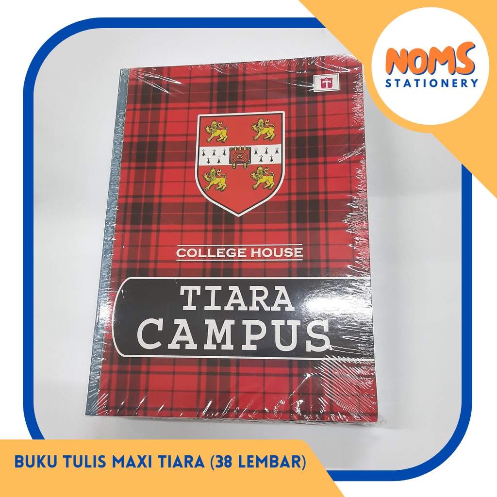 Jual Buku Tulis Tiara Maxi Campus Isi 38 Lembar (1 Pack Isi 10 Buku ...