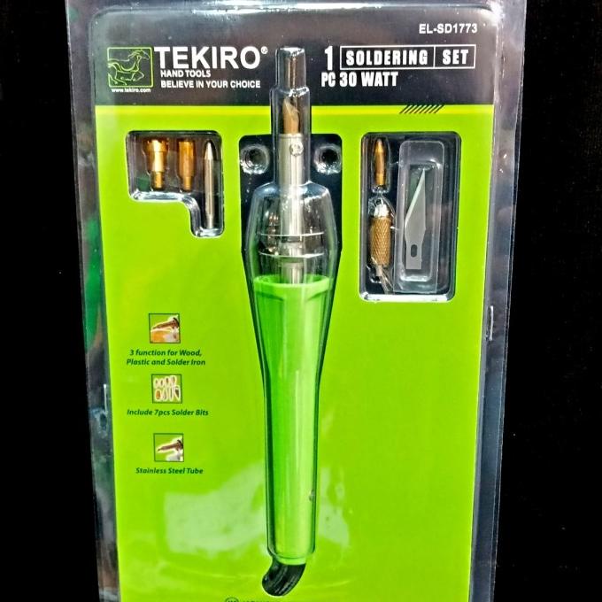 Jual Tekiro Solder Watt Set Fungsi Shopee Indonesia