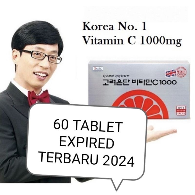 Jual KOREA VITAMIN C 1000c (60 tablet) Shopee Indonesia