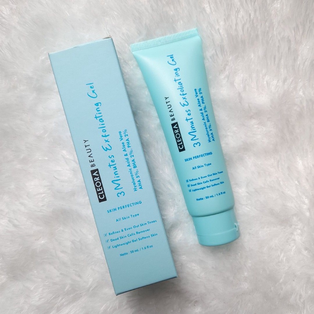 Jual Cleora Beauty 3 Minutes Exfoliating Gel 50ml | Shopee Indonesia