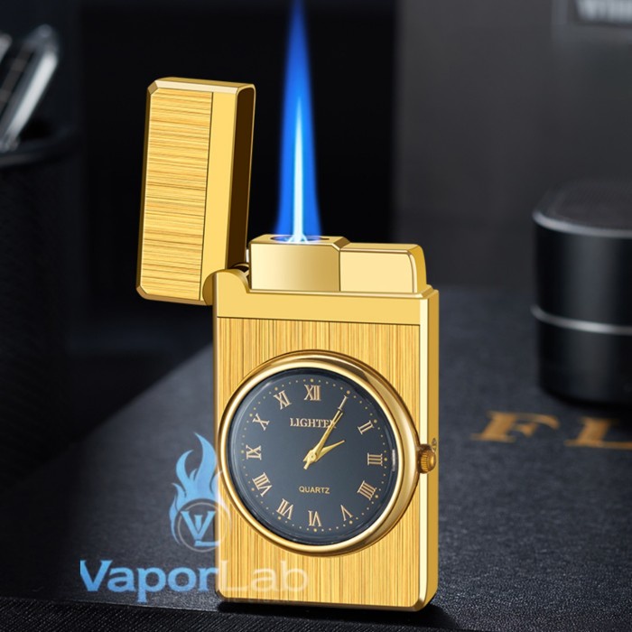 Jual Mancis Korek Api Bara Las Model Jam Jet Flame Watch Lighter