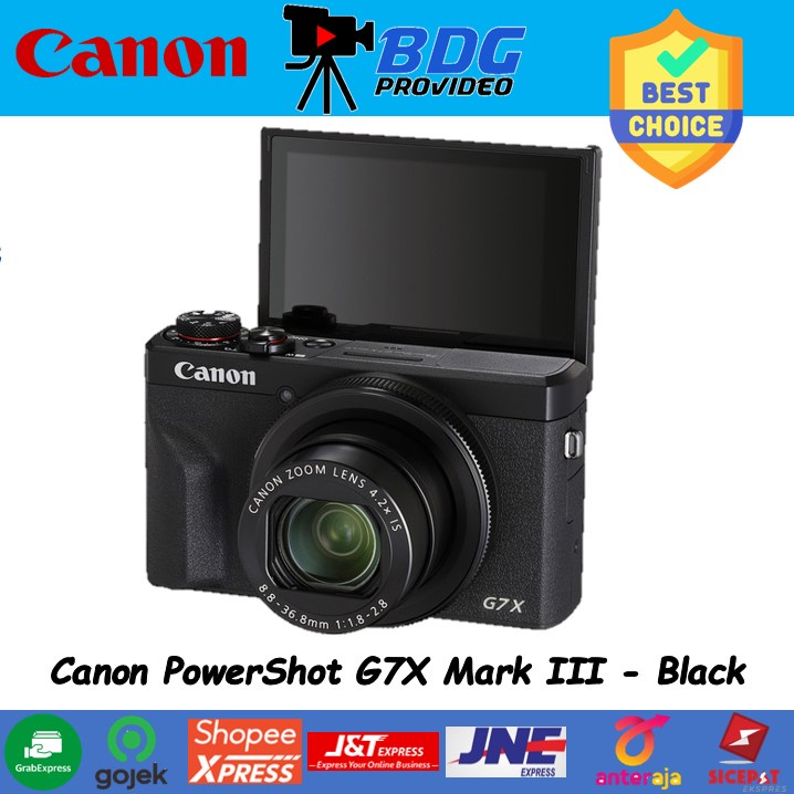 Jual Canon PowerShot G7X Mark III - Black / Canon Powershot G7X III ...