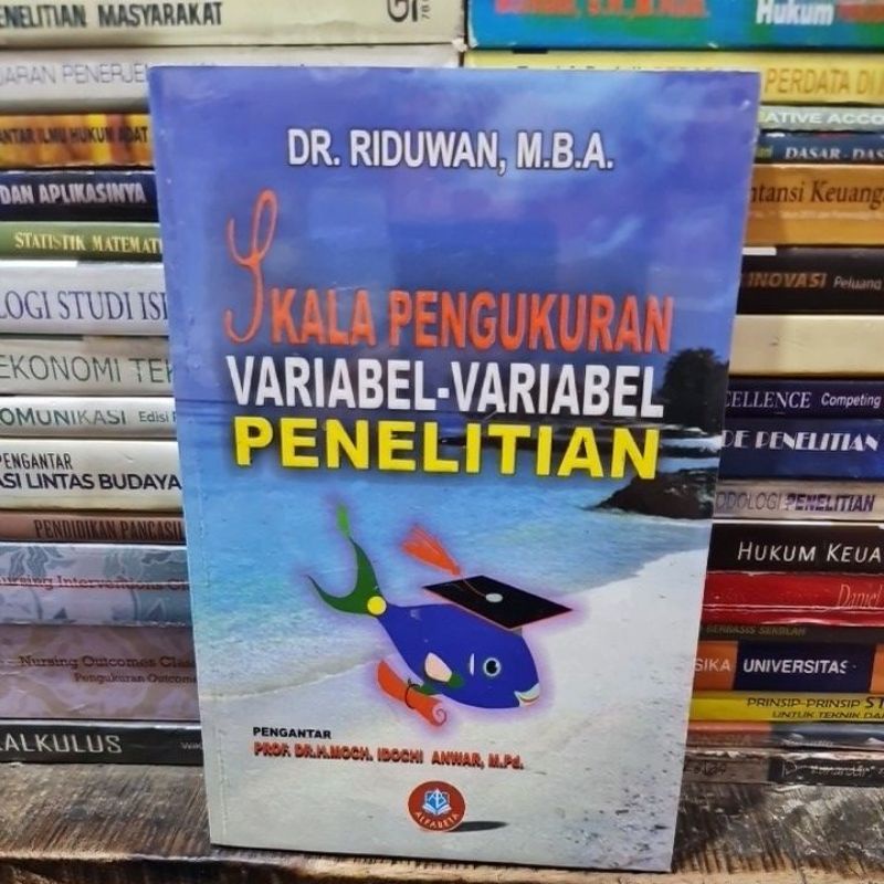 Jual Skala Pengukuran Variabel Variabel Penelitian By Dr Riduwan Shopee Indonesia