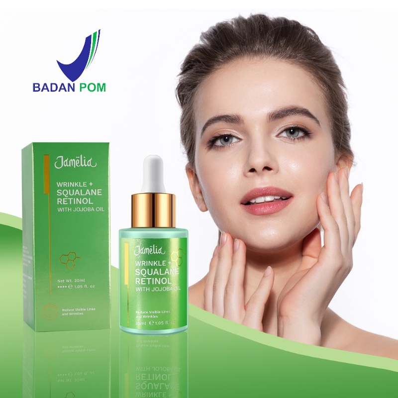 Jual Jamelia Serum Penghilang Keriput Retinol Jojoba Oil Shopee Indonesia
