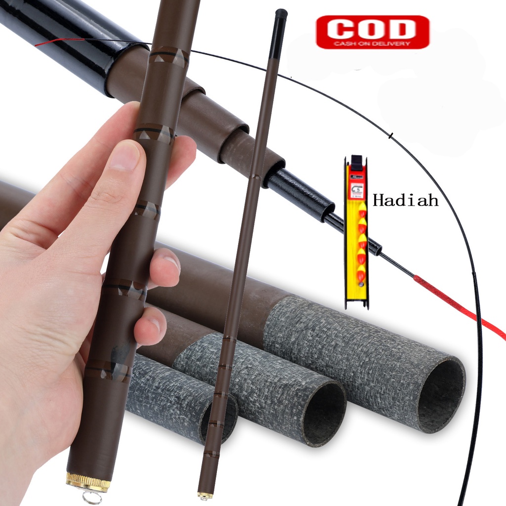 Jual Sougayilang 2.7m 3.6m 4.5m 5.4m 6.3m 7.2m Joran Tegek Fishing Rod ...