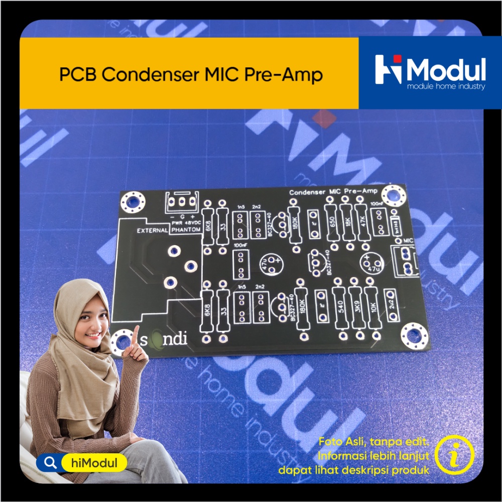 Jual PCB Condenser MIC PreAmp Shopee Indonesia