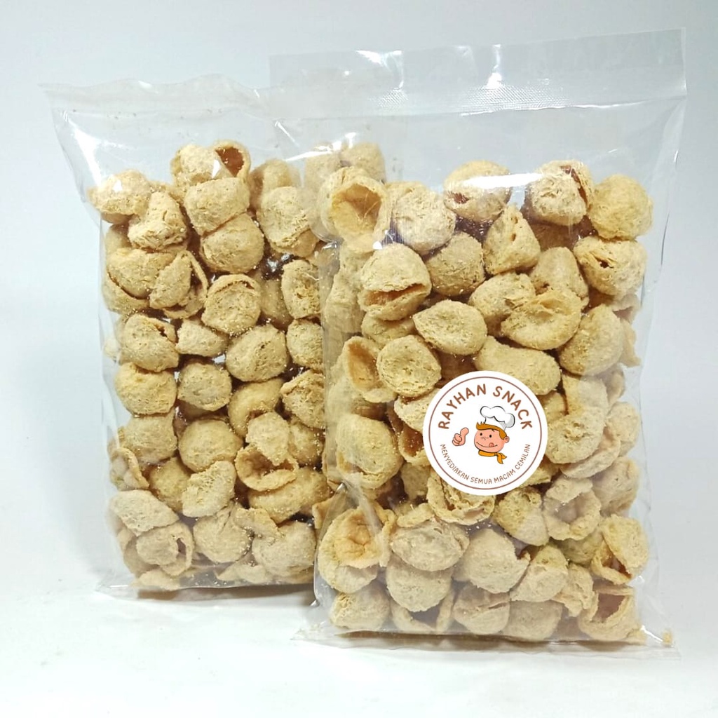 Jual Keripik Tahu Bulat 500gr Kulit Tahu Walik Kiloan Shopee Indonesia