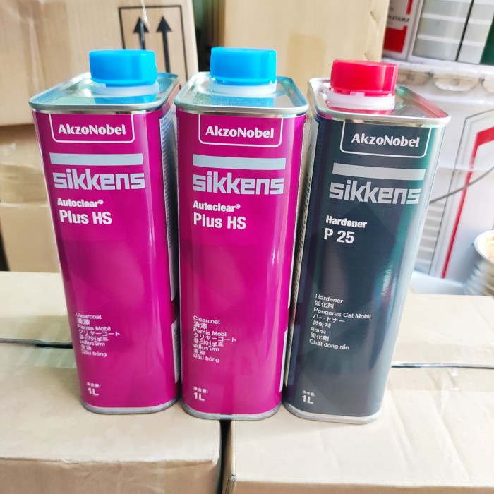 Jual Pernis Mobil Clear Coat Sikkens Plus Hs Liter L Hardener