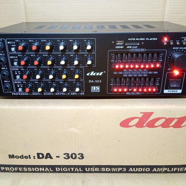 Jual Ampli Dat Da 303 Profesional Digital Amplifier | Shopee Indonesia