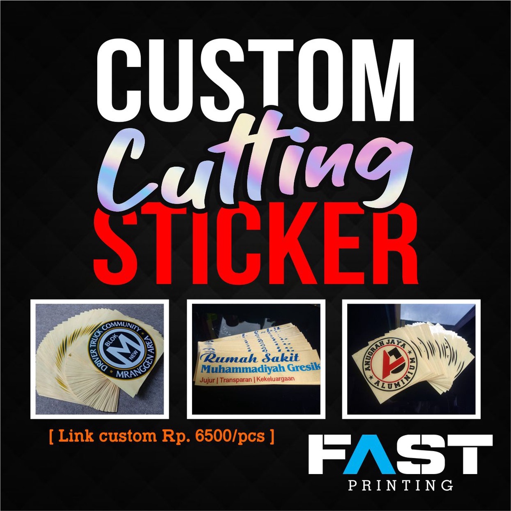 Jual STIKER CUSTOM l STICKER CUTTING MOTOR MOBIL LAPTOP | Shopee Indonesia