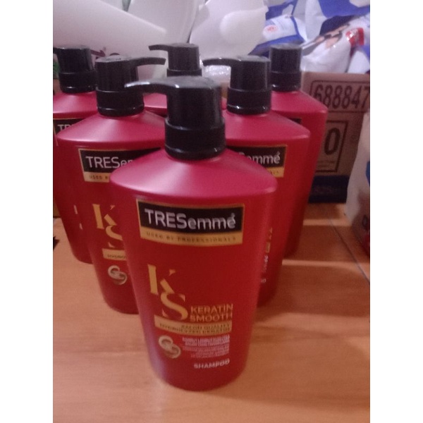 Jual Shampoo Tresemme Keratin Smooth 670ml And 850ml Shopee Indonesia 